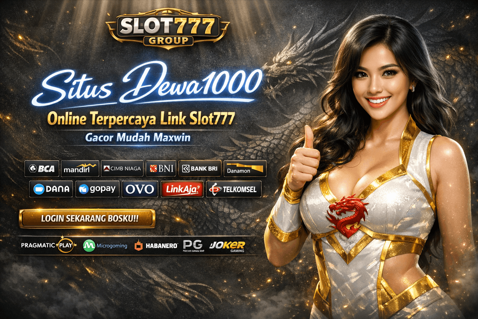 SLOT777| Situs Dewa1000 Online Terpercaya Link Slot 777 Gacor Mudah Maxwin image 1